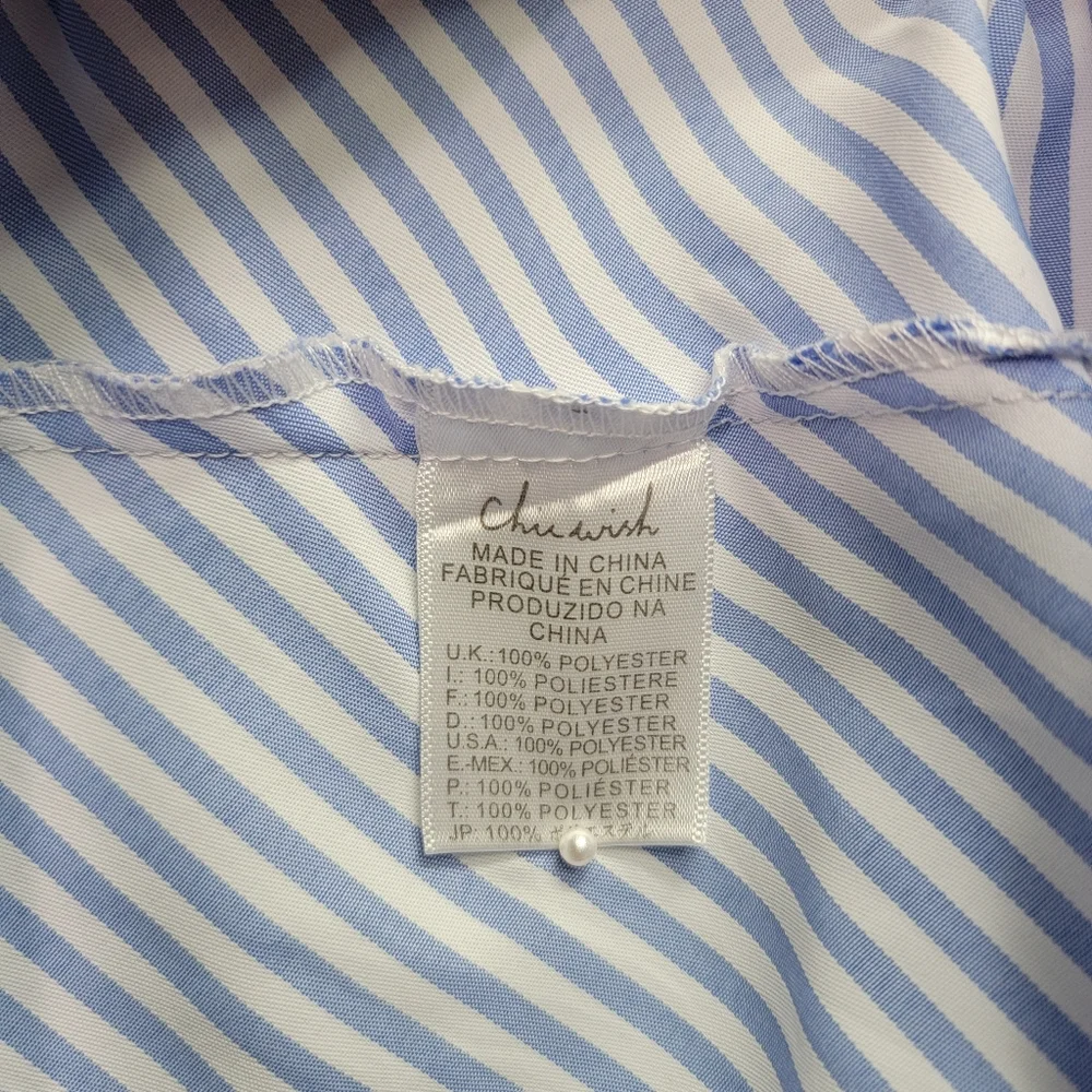 CHIC WISH ONE SHOULDER TOP. SIZE S - Picture 6 of 8